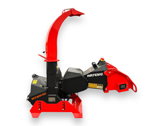 MATENG WCEP-150: Cippatore di Legno Idraulico | 1 Disco 680 mm. | 4 Lame | Diamentro Rami 100-120 mm. | Capacità Operativa 8-13 m³/h. | Peso 450 kg. | Attacco a 3 Punti | Per Trattori 45-105 CV. | Cardano Incluso | Garanzia | Spedizione in Italia